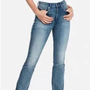 High Waisted Denim Perfect Curves Barely Boot Jean